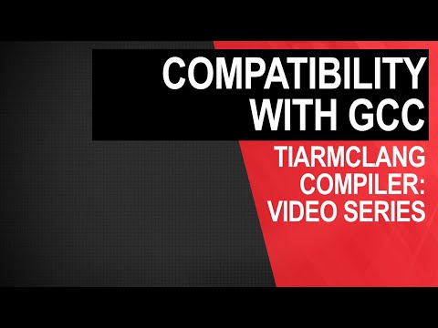 tiarmclang compiler: compatibility with GCC