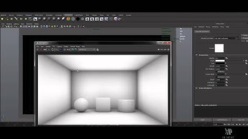 Simple Ambient Occlusion Render in Maya 2014