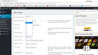 Awesome Flickr Gallery #02 Add , Edit Gallery and Advanced Settings ( Video Tutorial )
