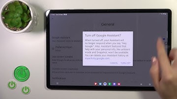 How to Turn Off Google Assistant in SAMSUNG Galaxy Tab S9+?