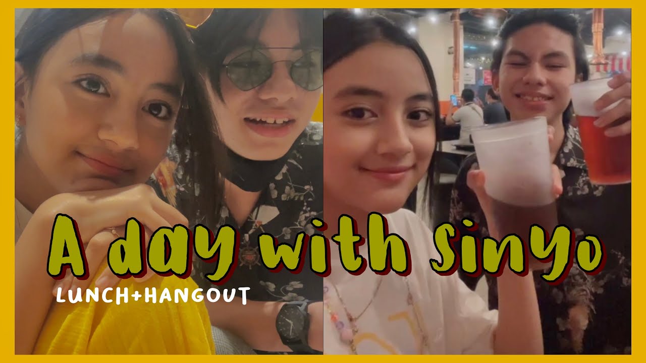 #NDPVLOG - LUNCH&HANGOUT WITH SINYO✨🧚🏻‍♀️