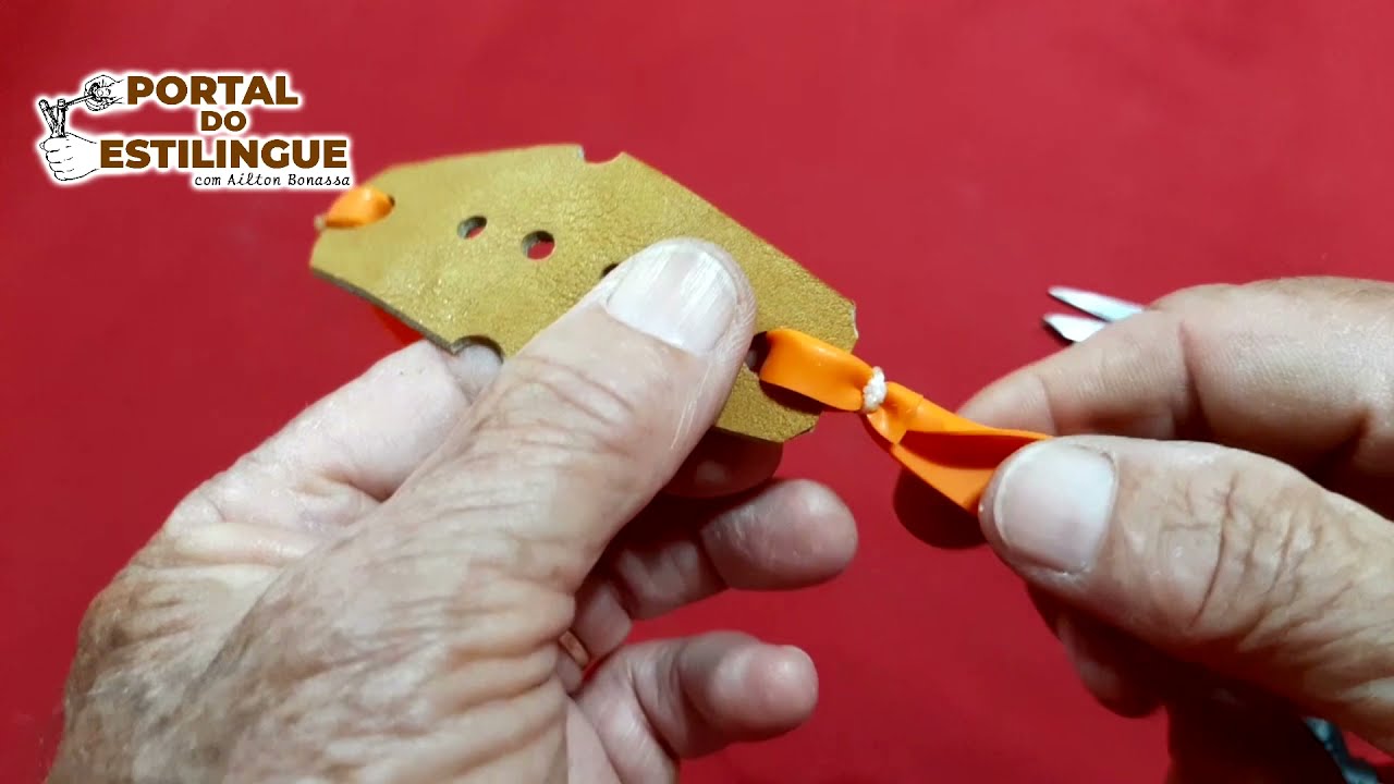 ÓTIMA DICA PARA AMARRAR A MALHA DO SEU ESTILINGUE - Portal do Estilingue com Ailton Bonassa