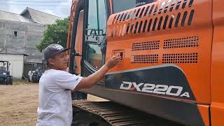 Doosan DX 220 A2 Excavator masih Bospom Lo Masee...!!!
