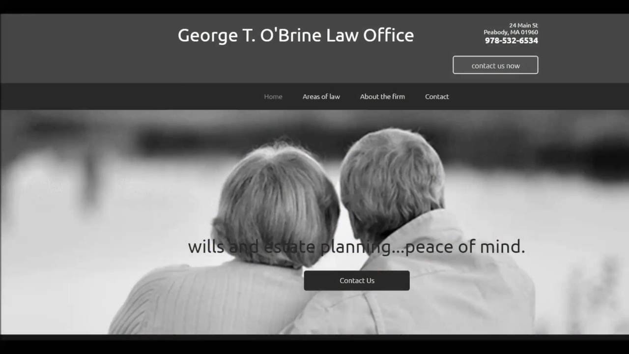 DUI lawyer in Salem, MA - 978-532-6534 - George T O'Brine Law