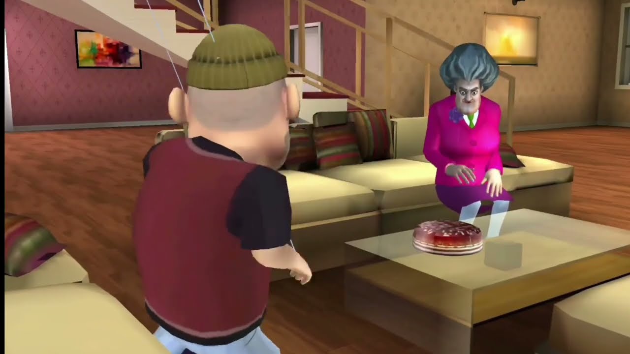 miss t special chapter puppet dance / SCARY TEACHER 3D