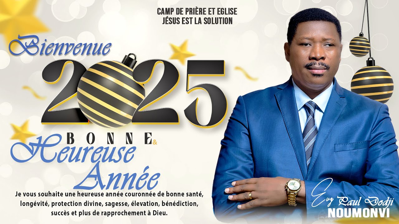 SOIREE DE LOUANGE CE 01/01/ 2025 AU CAMP DE PRIÈRE JÉSUS EST LA SOLUTION DE KPOVE-ZION