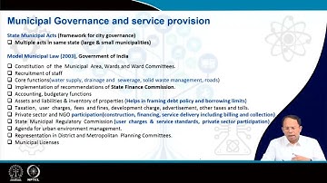 LECTURE 03 : REGULATORY FRAMEWORK #CH29SP #swayamprabha