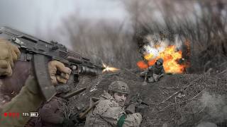 Raw GoPro: 3rd Assault Brigade Clears Russian VDV Near Bakhmut