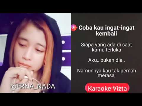 SEHARUSNYA AKU Elsa Pitaloka - Accoustic Cover by Erna | KARAOKE POP DUET