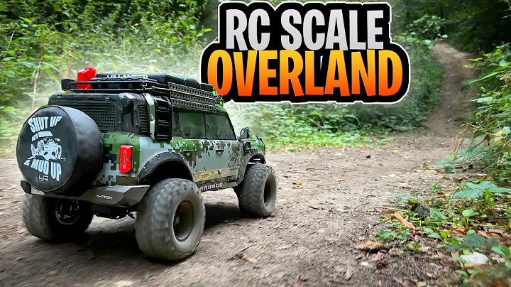 Rc Crawler TRX-4 2021 Bronco in H TECH Custom build eXpedition Overland RC Car Camp キャンプ