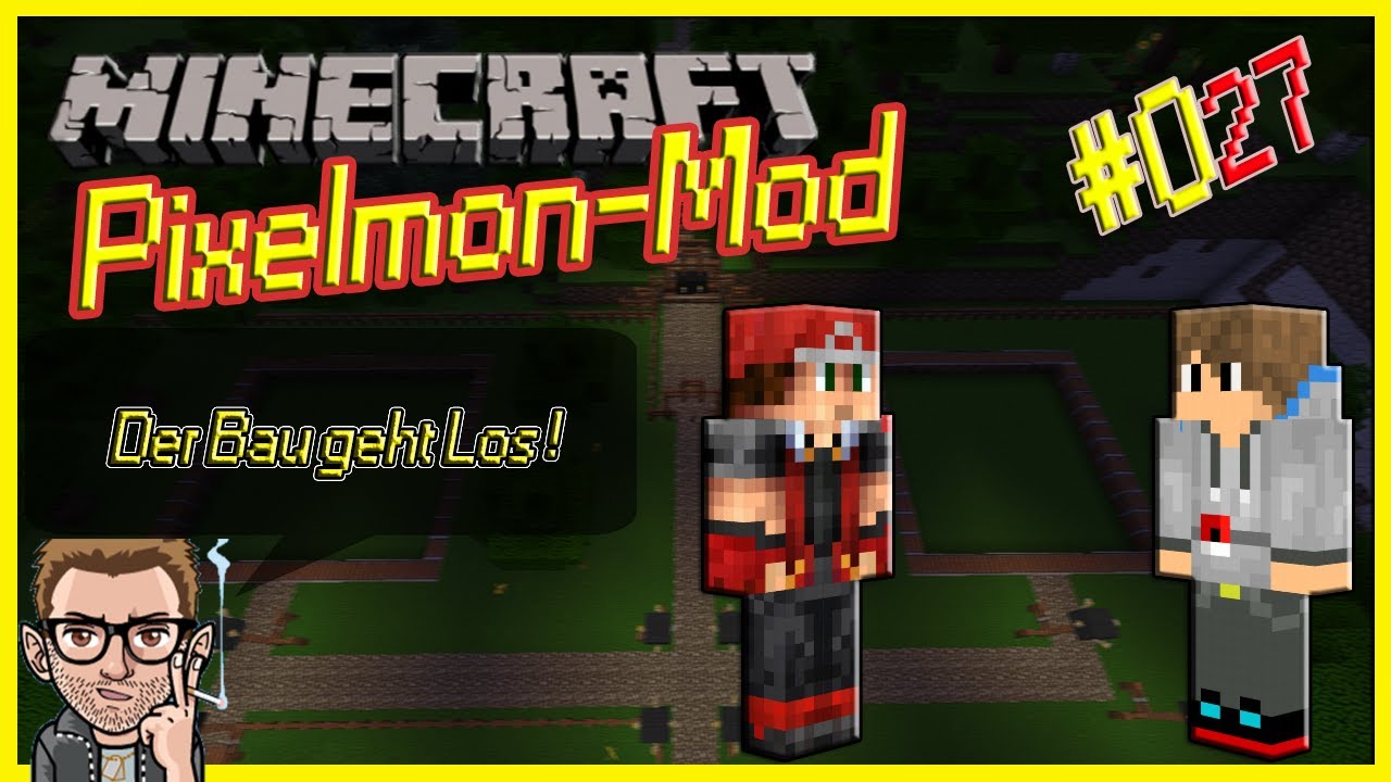 Bau der Häuser mit dem Gast ~ Minecraft Pixelmon 