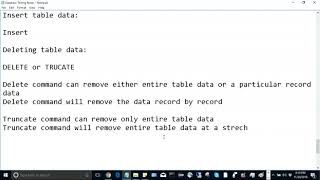 Backend Testing - DML ◇ SQL 《 Select ▪ Insert  ▪ Update  ▪ Delete 》 Table