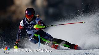 All Angles: Mikaela Shiffrin slays her demons at Milan Cortina Winter Olympics | NBC Sports