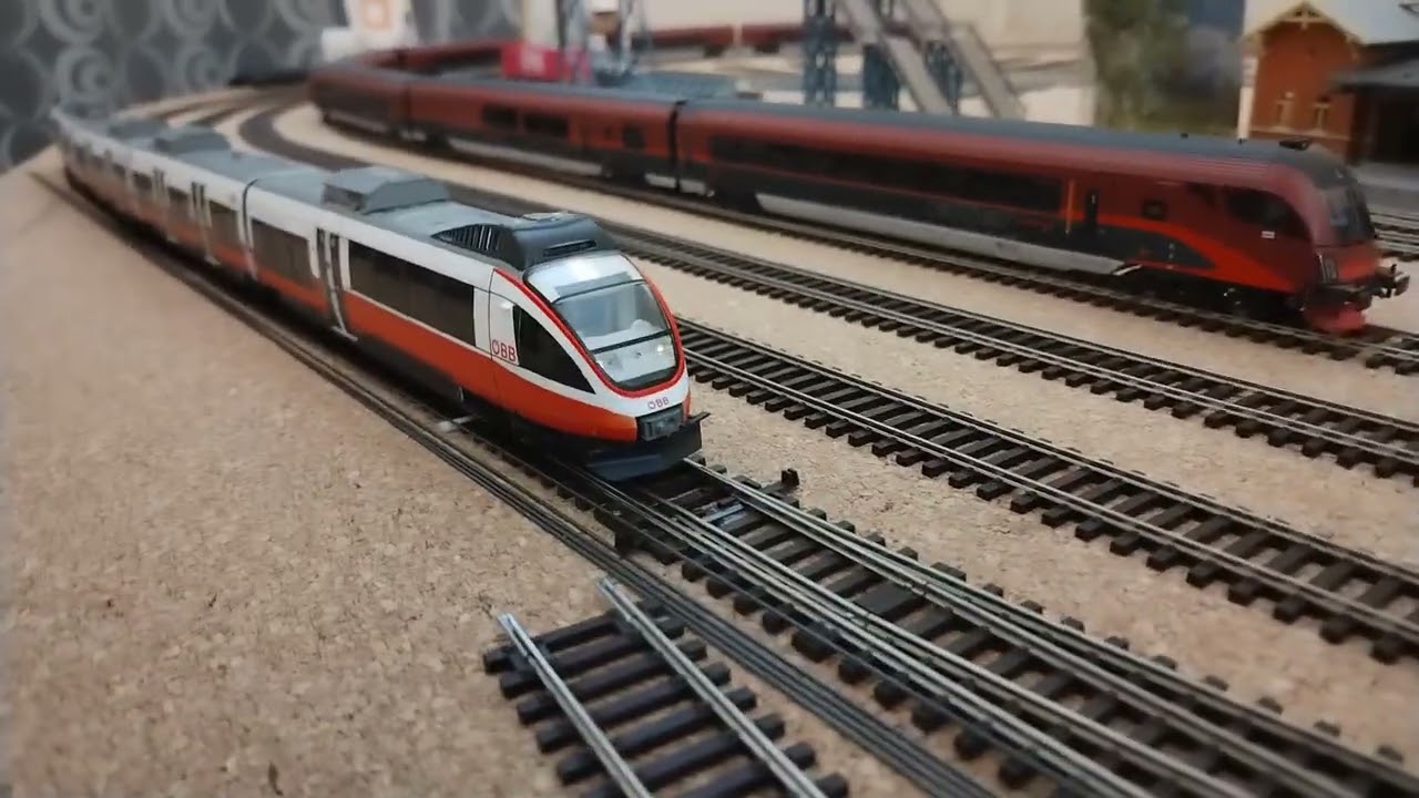H0 Vasútmodell - Brawa Talent ÖBB 4124 029-1 (DCC Sound modell)