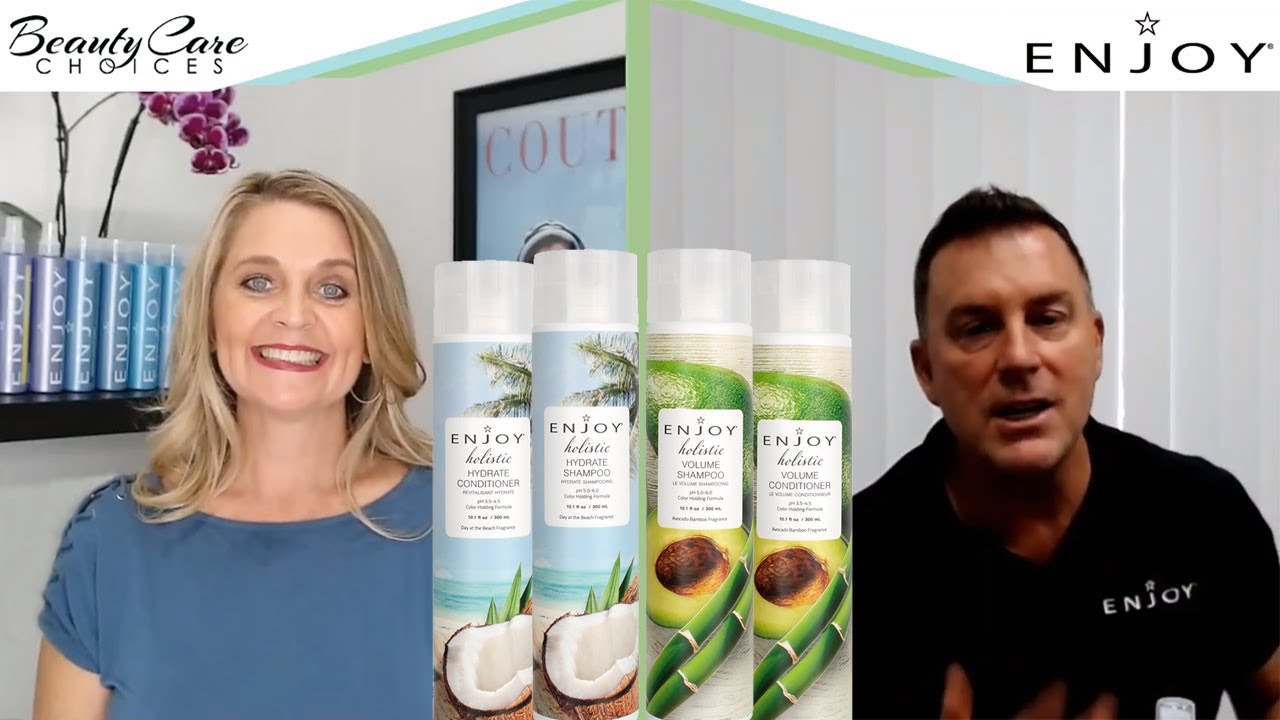 Why Choose Enjoy Haircare & Introduction to the NEW Holistic Line - YouTube