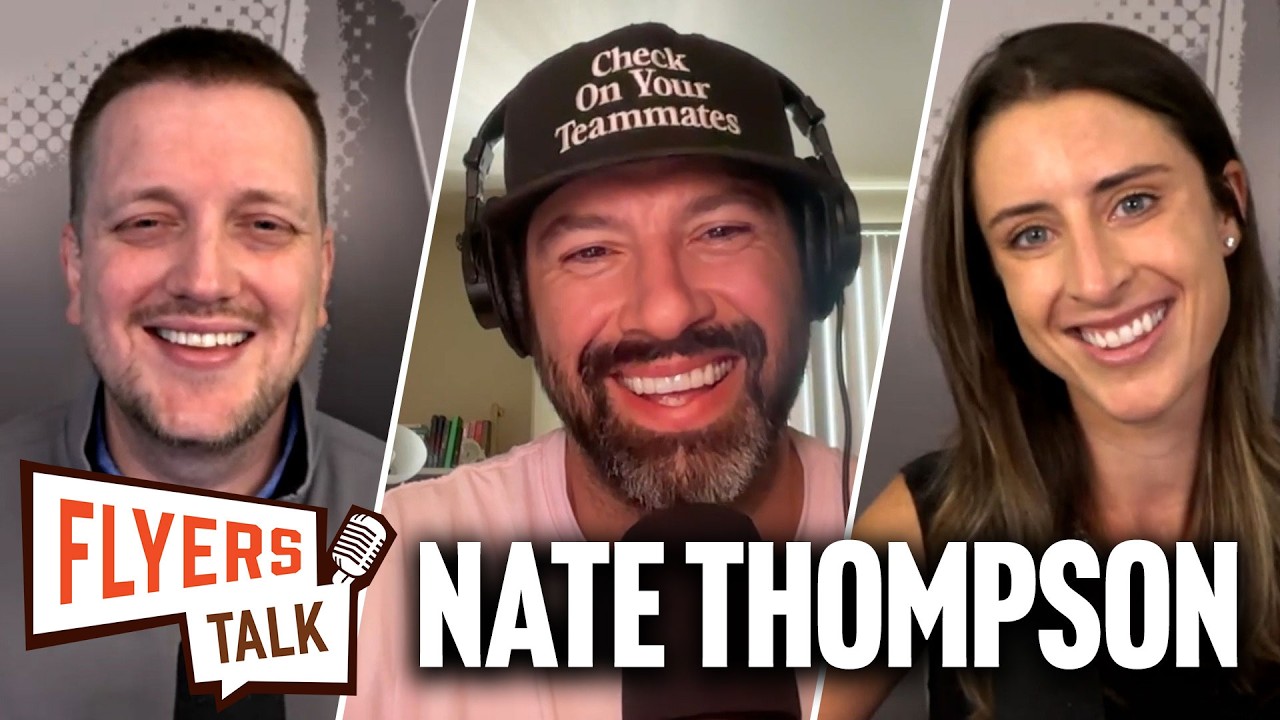 Nate Thompson on the Flyers future, Rick Tocchet and messing with Travis Konecny | Flyers Talk