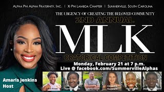 2nd Annual Martin Luther King Oratorical Competition