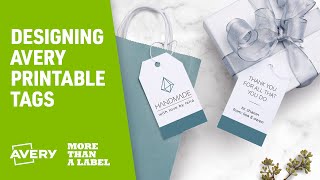 How to make your own tags with Avery Products