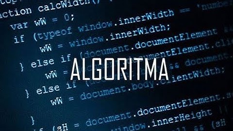 Video Pembelajaran Algoritma