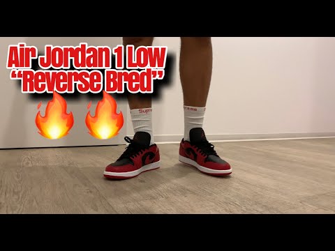 Air Jordan 1 Low Reverse Bred Early Review And On Feet Best Jordan 1 Low Release This Year Youtube