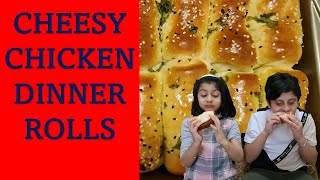 Chicken Cheese Dinner Rolls Delicious! /Ramadan Special Recipes/ Isa israa's world