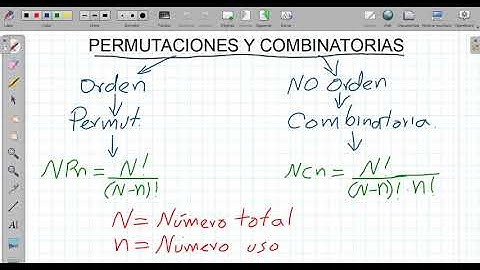 Técnicas de conteo (Parte 2) Permutaciones y Combinatorias