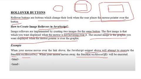 3/6 Web Technologies Unit-4(Frames, Rollover Buttons, Moving Images)