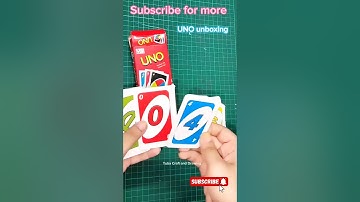 UNO Unboxing | Card Game |#shorts #youtube #shortsfeed #youtubeshorts #uno # viral #game #unboxing