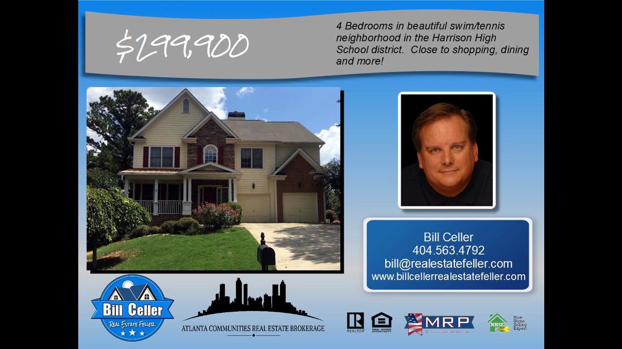 4 bedroom home near Due West Elementary school Marietta GA YouTube