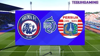 Arema FC vs. Persija Jakarta BRI League 1 Indonesia PES 2021