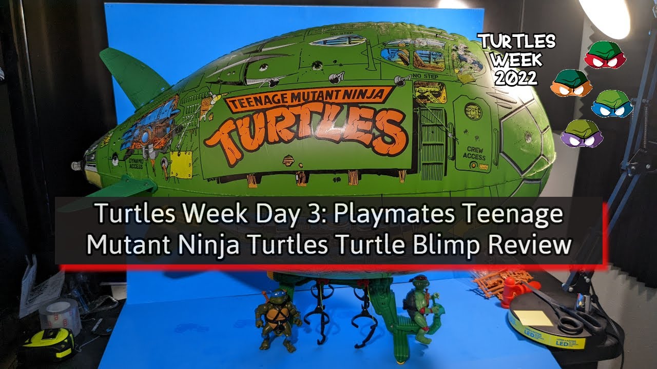 Playmates Toys Teenage Mutant Ninja Turtles Turtle Blimp (2021) Review