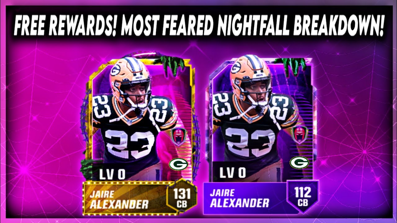 FREE REWARDS! MOST FEARED NIGHTFALL BREAKDOWN!*FIRST LOOKS!* - Madden Mobile 23