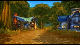 1 Hour of Nostalgic World of Warcraft Music & Ambience | Goldshire in Elwynn Forest (4K)