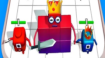 Merge Number Cube Fam Run Game Part 7  Level 28 + 31 War Of King