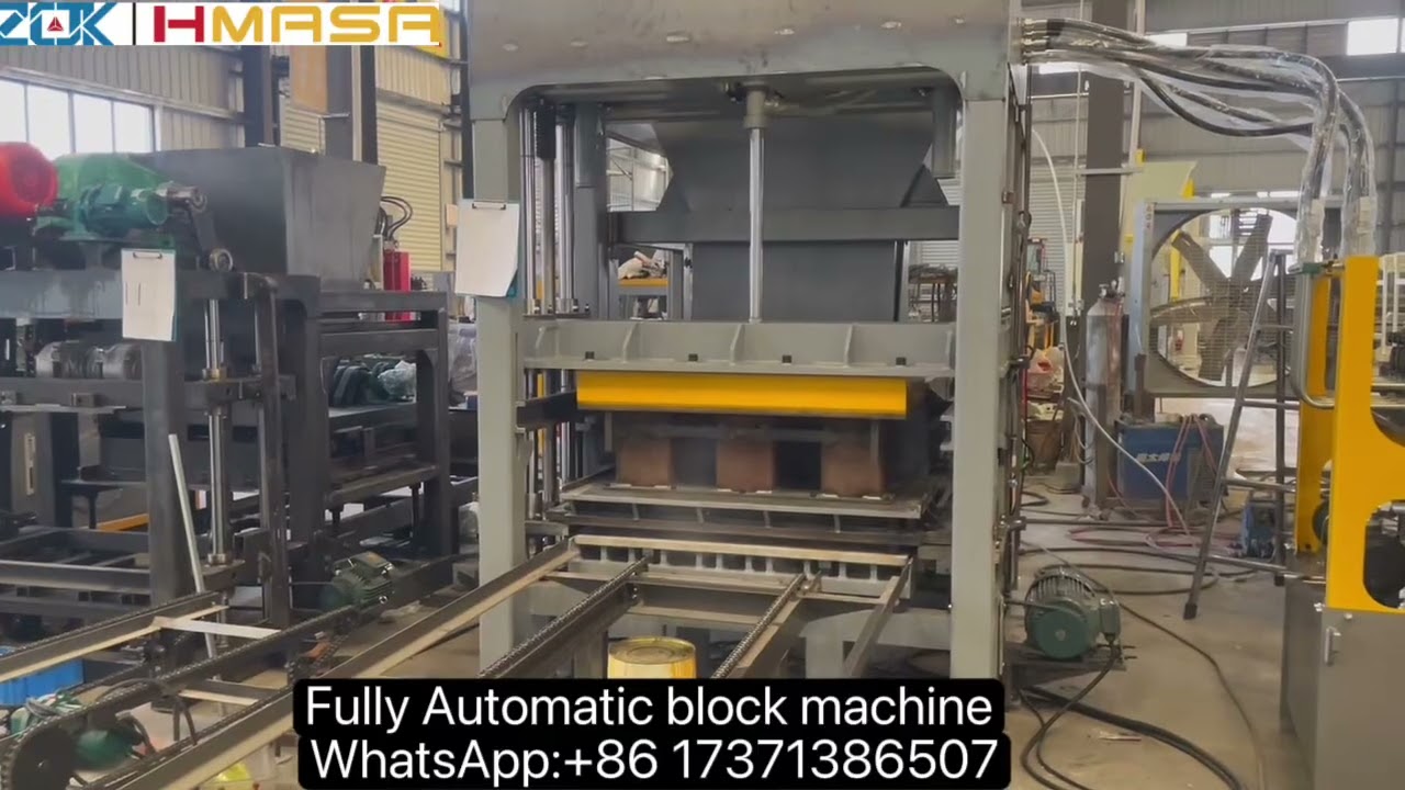 Fully Automatic Block and Brick machine