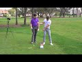 HOW TO LOWER BALL FLIGHT // Increasing iron distance with better technique