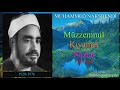 Muhammed Nakşbendi Müzzemmil Kıyamet Naziat 27 33 