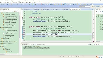 34、尚硅谷 SSM高级整合 删除 批量删除完成