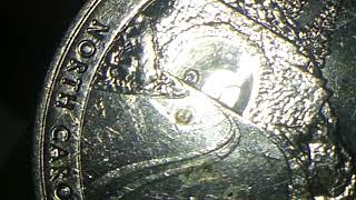 2015 D MINT ERROR REVERSE
