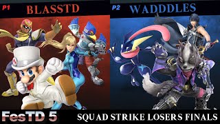 Blasstd Vs Wadddles - Festd 5 - Squad Strike Losers Finals
