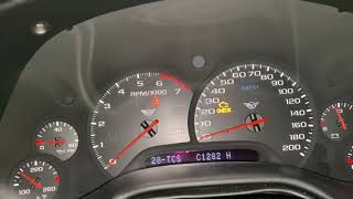 C5 corvette c1282 code fixed yaw sensor  replacement