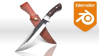 How to Visualize Products in Blender to Make Money (Aryan Knife Tutorial)