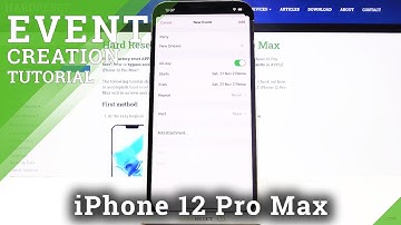 How to Add Event to Calendar on iPhone 12 Pro Max – Set Up Alert