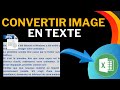 comment convertir image en texte