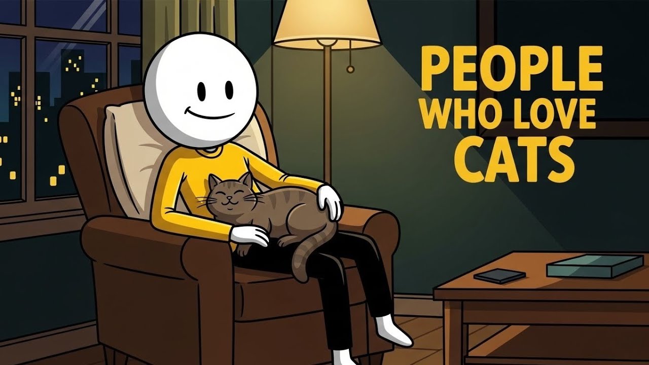 Психология людей, любящих кошек.