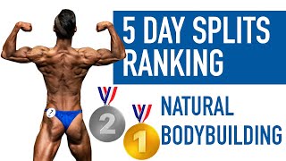 5 Day Bodybuilding Splits Ranked Pplul, Arnold, Upper Lower, Full Body