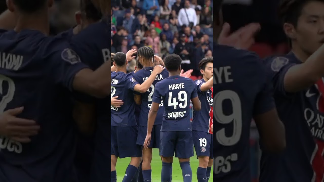Gonçalo to finish off a magnificent team move! 👊⚽️ #psg #ligue1