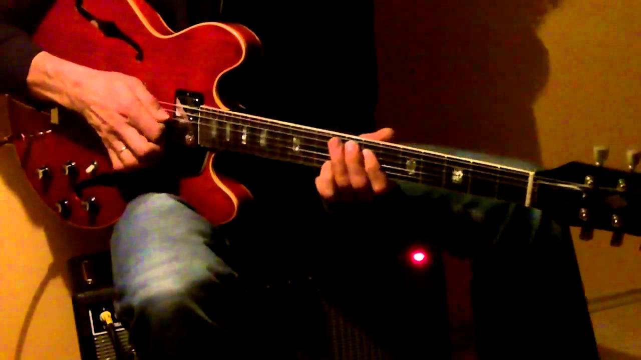 1970 Gibson ES 335 and Fender Deluxe Reverb