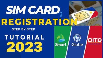 SIM REGISTRATION 2023 EXTENDED STEP BY STEP HOW TO REGISTER SIM TUTORIAL | GLOBE PREPAID SIM