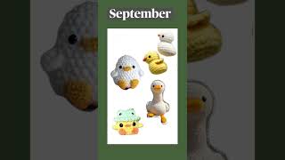 Crochet ideas based on your birthday month, part-2 #crochet